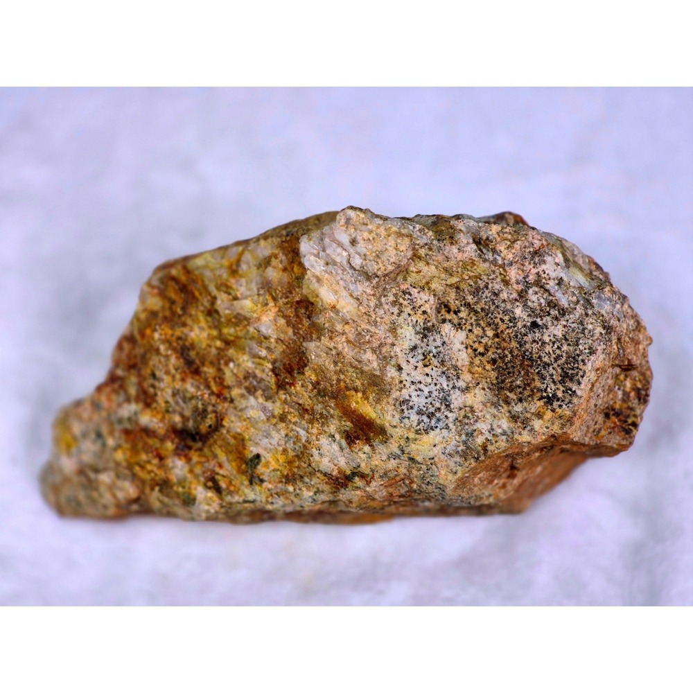 Raw Specimen 16oz Gold White Natural Quartz Matrix Rock Ore Energy Work Stone